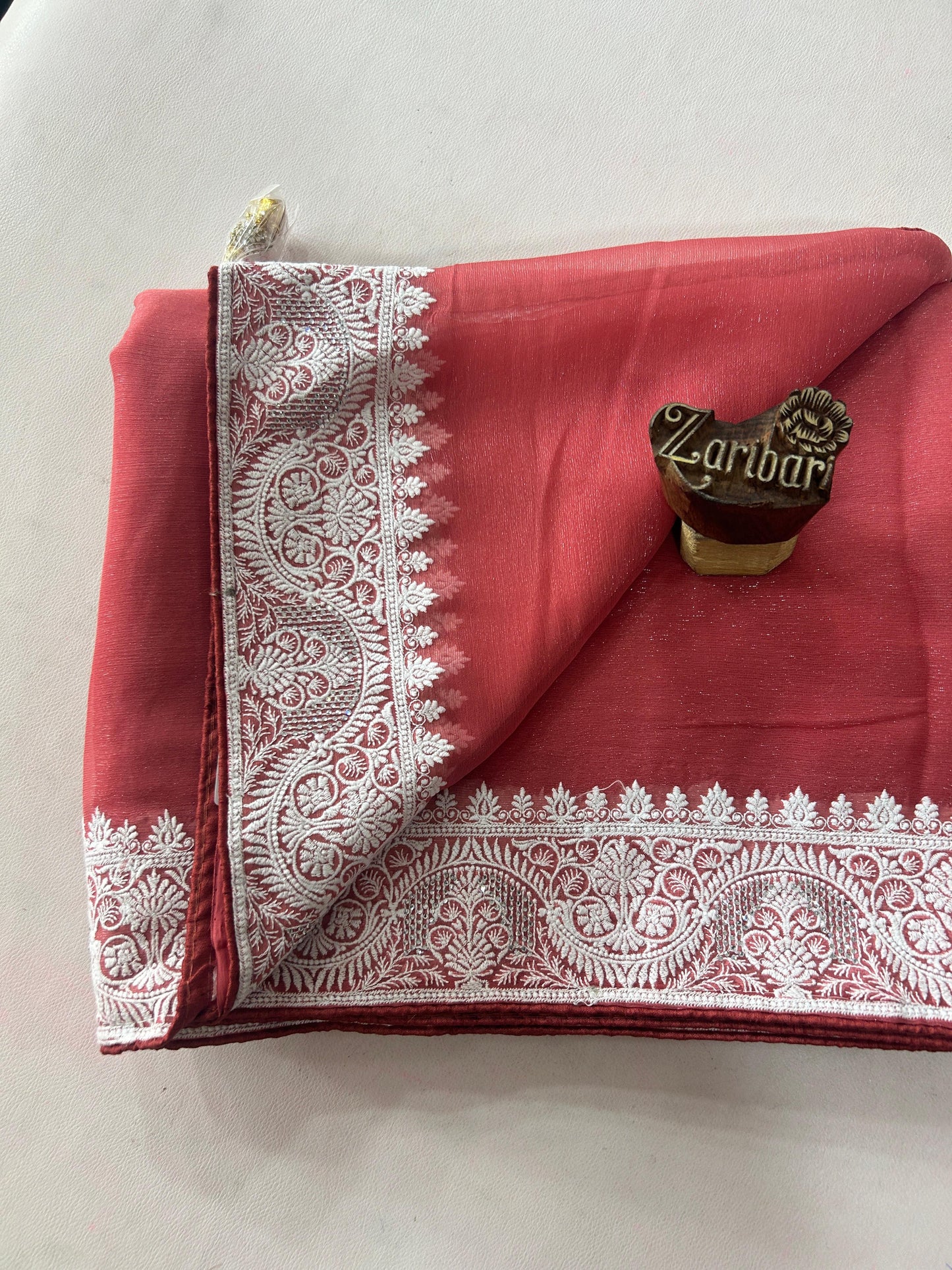 Gajari Colour Silk Saree