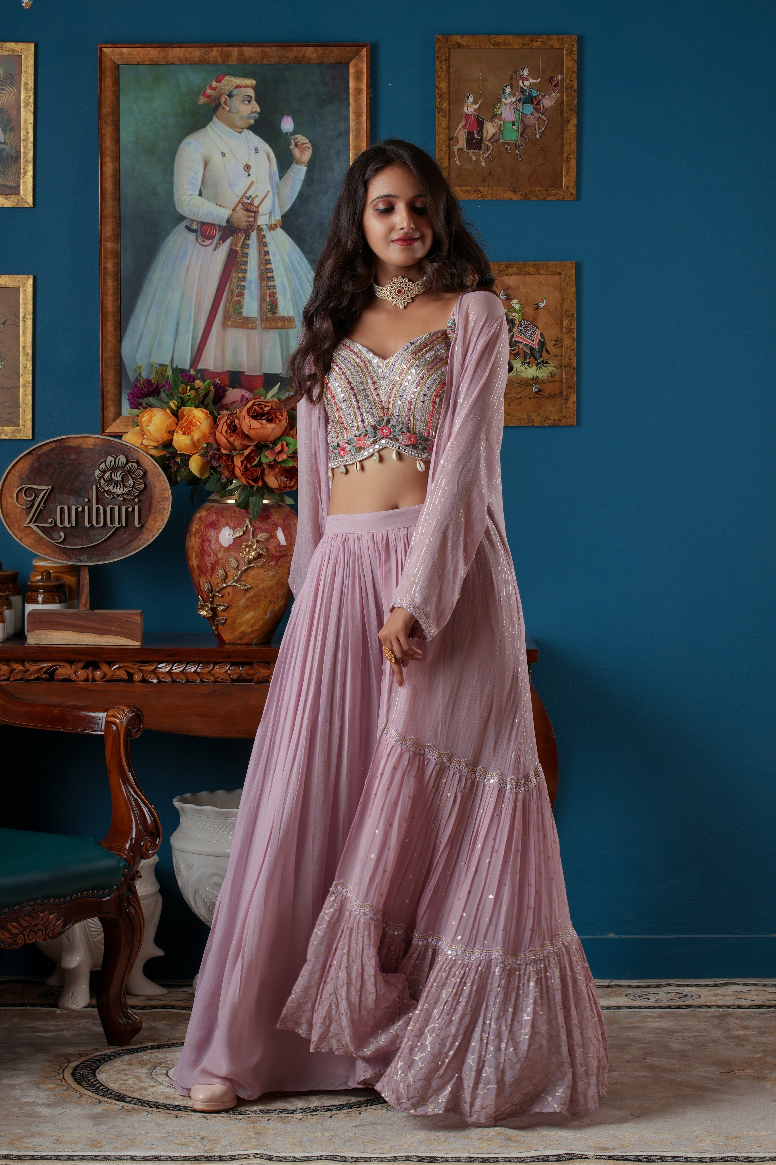 Plazo 2025 lehenga design