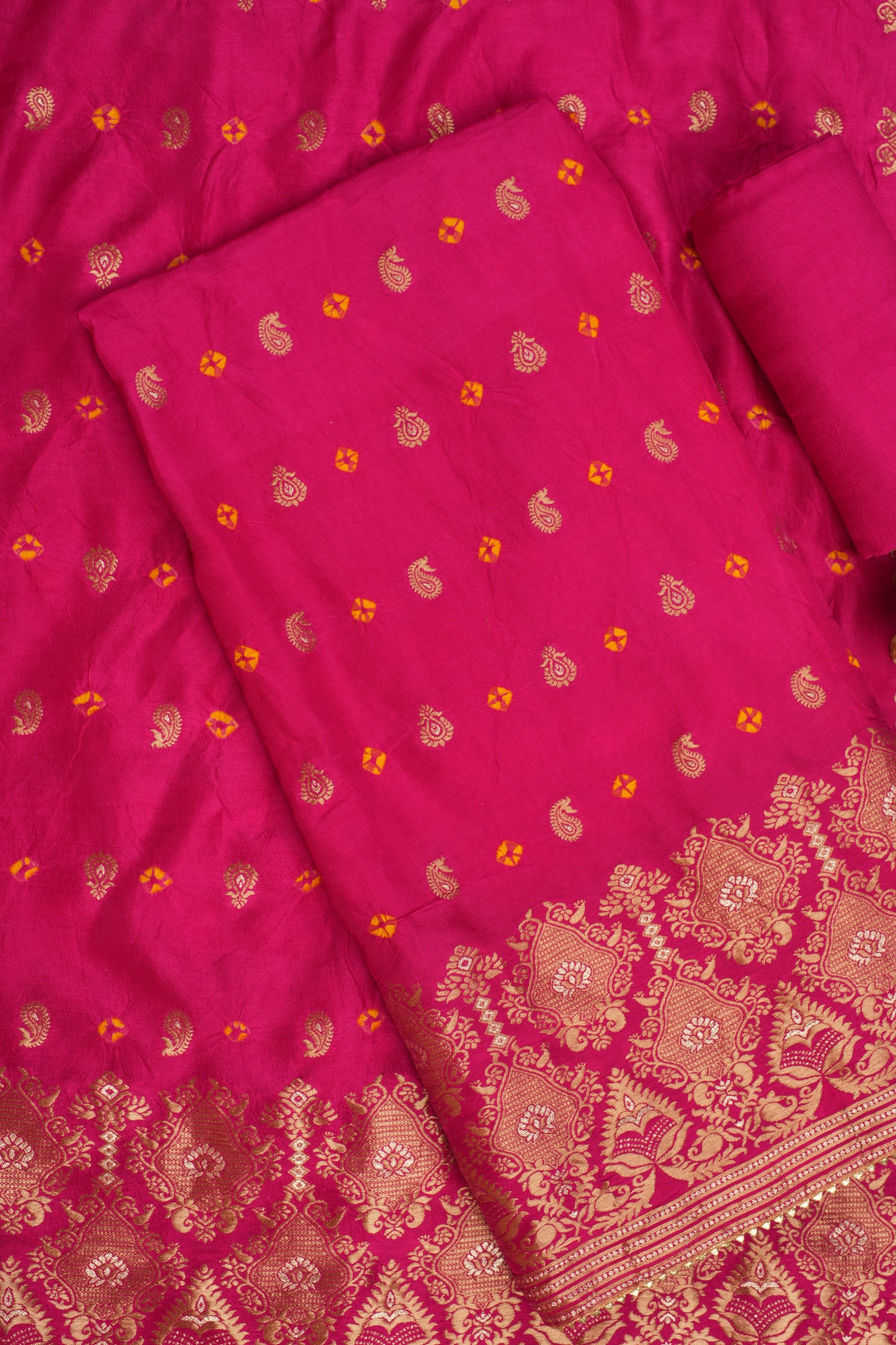 Rani Colour IDJ9022 Upada Silk Unstitched Suit