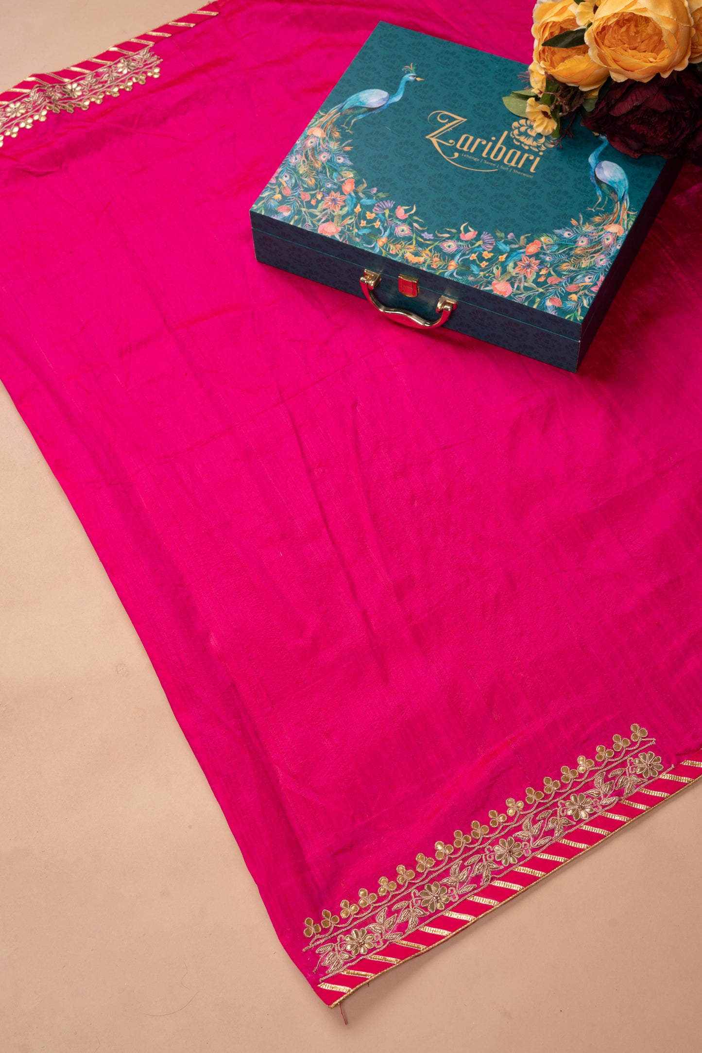 Rani Colour Upada Silk Unstitched Suit